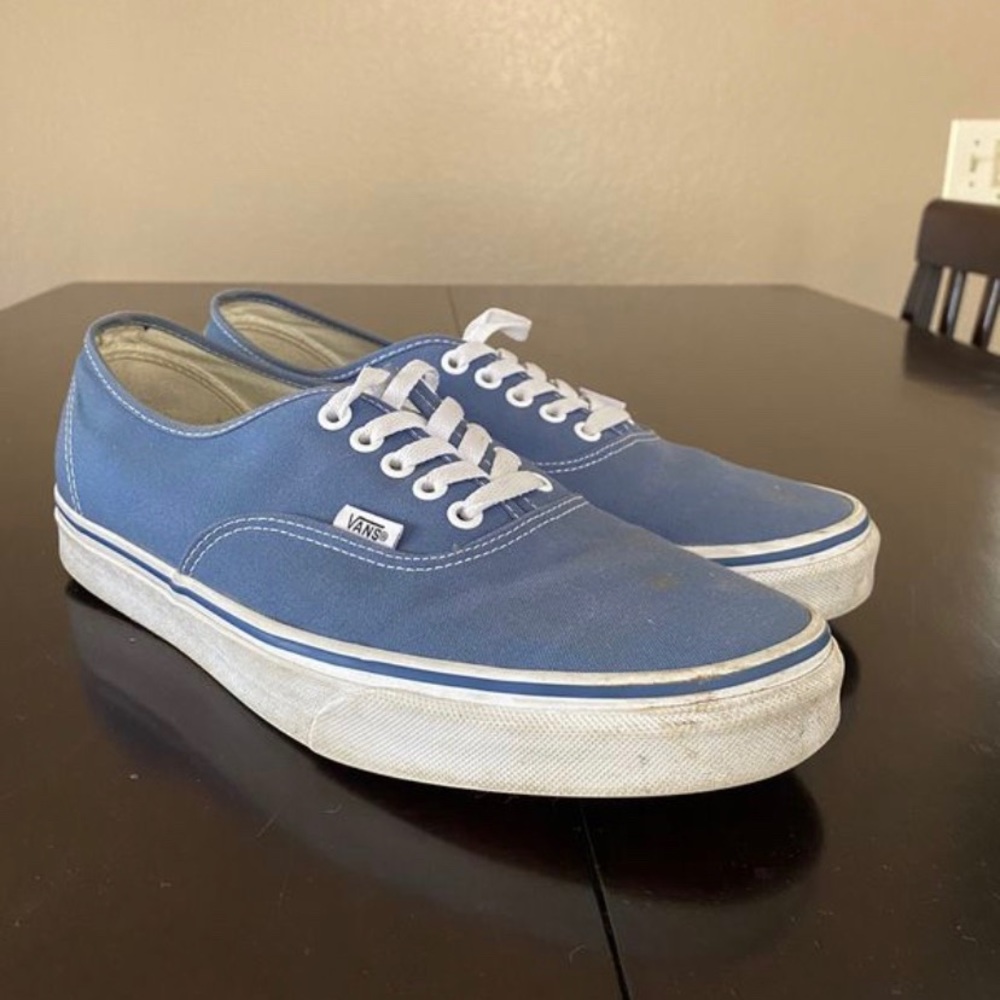Classic denim colored vans